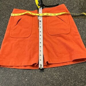 GAP Orange Mini Skirt
